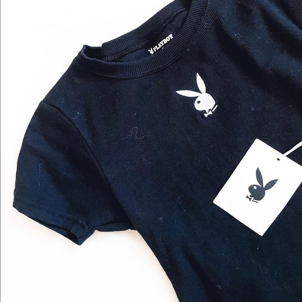Brand new playboy crop top